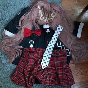 Junko Enoshima danganronpa anime cosplay costume XL fits more like a M/L